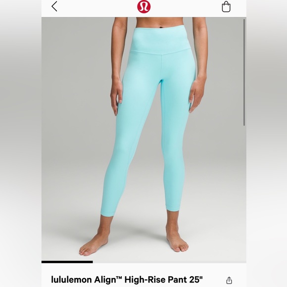 Cyan Blue Bra (size 4) & Leggings (size 6) - Picture 1 of 2